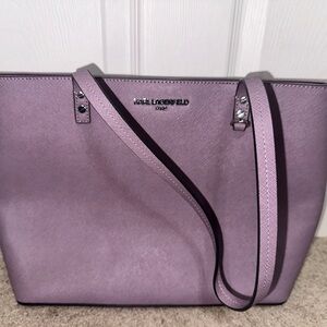 Karl Lagerfeld Paris Purse tote shoulder strap bag